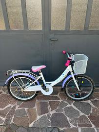 Bicicletta MTB bambina Violetta ruota 20 in ordine