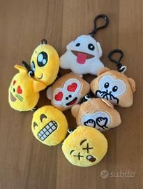 Lotto portachiavi emoji