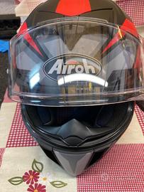 Casco Integrale Airoh Gp550 S Wander Rosso Opaco