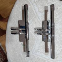 Applique cromata bagno