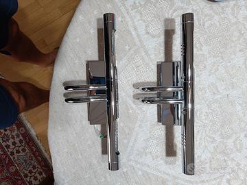 Applique cromata bagno