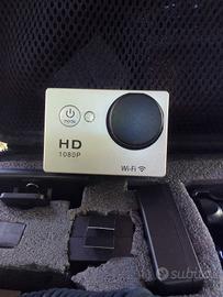 ACTION CAM FULL HD 1080P Waterproof CON CUSTODIA