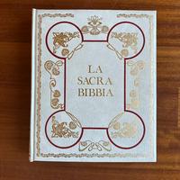 La Sacra Bibbia 4 Volumi in pelle - 1983 ed. Velar