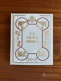 La Sacra Bibbia 4 Volumi in pelle - 1983 ed. Velar