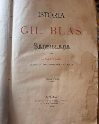 Lesage Istoria di Gil Blas di Santillana 1885