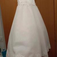 vestito per 1 comunione da sposina