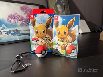 Pokémon Let’s Go Eevee + Pokéball Plus con MEW