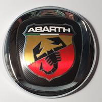 Abarth Logo Scritta Stemma Fregio scrivania NUOVO