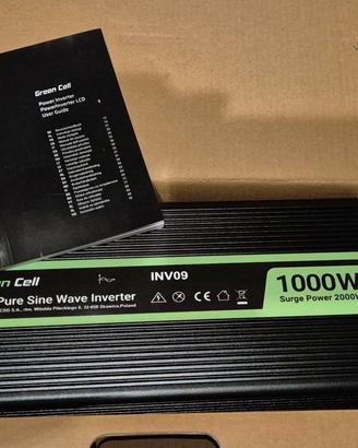 Inverter 220v / 12v 1000watt nuovo