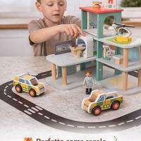 Gioco Ospedale in legno 24 pezzi 3+ anni