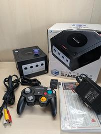 Console Nintendo GameCube Pal Nera Cib Scatola Con