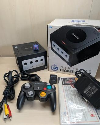 Console Nintendo GameCube Pal Nera Cib Scatola Con