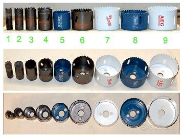 Seghe a tazza - Frese ed alberini (a scelta)