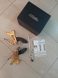 PEDANE ARRETRATE VALTERMOTO R1 2002 2003 ORO