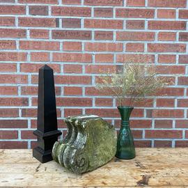 PIETRA CAPITELLO META' 700 SCULTURA VENETO RICCIO