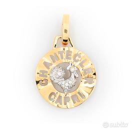 Ciondolo Chantecler in Oro con Diamanti