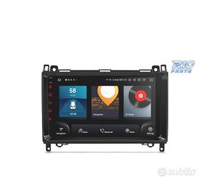 RADIO GPS ANDROID 13 MERCEDES-BENZ W639 9" QUALCO