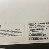 Apple TV 4K 64GB  A2169,