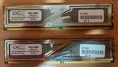 RAM OCZ DDR2 (1 gb x2)
