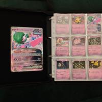 lotto carte Pokémon con raccoglitore 