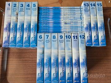 Documentari Overland 15 cassette VHS e libri
