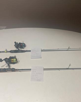 Canna da pesca Trout Area con Mulinello Rapture