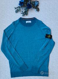 Stone Island-Felpa- misto Lino-100% Originale-L
