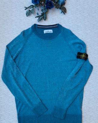 Stone Island-Felpa- misto Lino-100% Originale-L