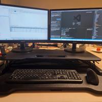 FENGE Standing Desk 80x40cm – Scrivania Regolabile