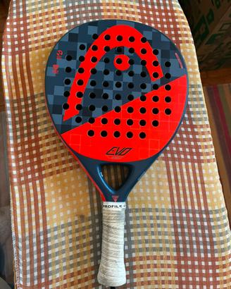 Racchetta Padel Head Delta Evo con custodia e bors