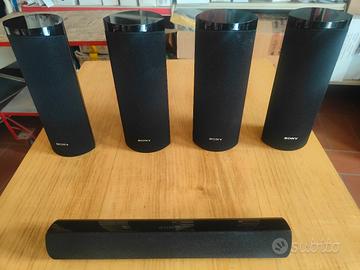 Kit casse Sony 5 pezzi SS-TSB106 + SS-CTB103