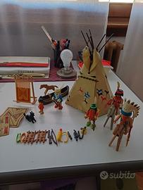 accampamento indiano