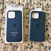 Iphone 16 pro max silicone case denim magsafe