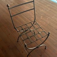 Sediae da esterno in ferrobattuto