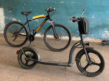 Monopattino ruote alte + Bicicletta Momo Design