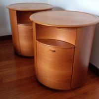 Comodini in noce Poliform