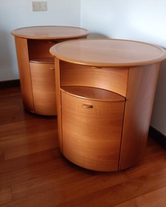 Comodini in noce Poliform