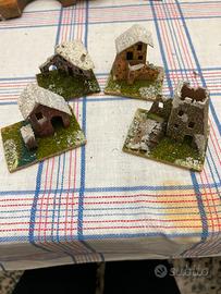 Vecchie casette per presepe