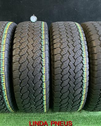 4 GOMME 265/70/16 GENERAL ESTIVE 80%