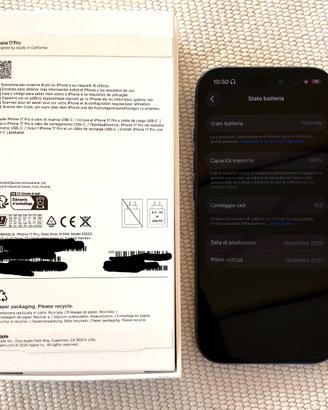 iPhone 17 Pro 512GB Deep Blue