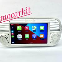 Car tablet android 12 carplay per Fiat 500/Abarth