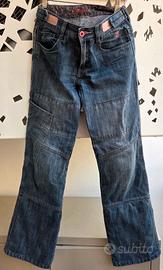 Pantalone moto ixon jeans - donna - taglia S