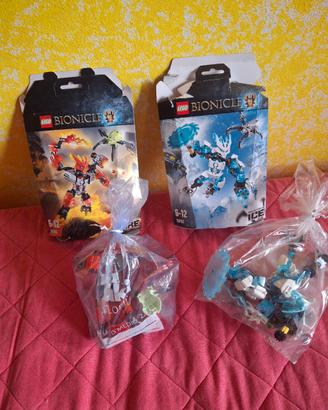 lego Bionicle 2 articoli 70782 e 70783