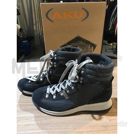 SCARPONI DONNA AKU TREKKING GORETEX CAMOSCIO BLU N