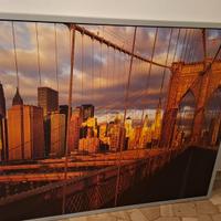 Quadro Fotografico New York – Brooklyn Bridge al T