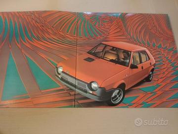 fiat ritmo vinile LP 33 giri poster vintage 1978
