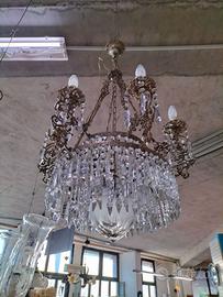 Lampadario con luci