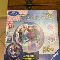 Lampada Puzzle Frozen