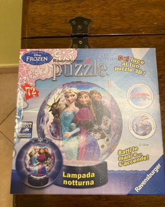 Lampada Puzzle Frozen