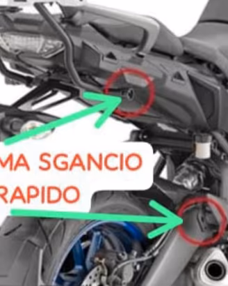 Telai valigie Givi Trekker Yamaha Tracer 900/900GT